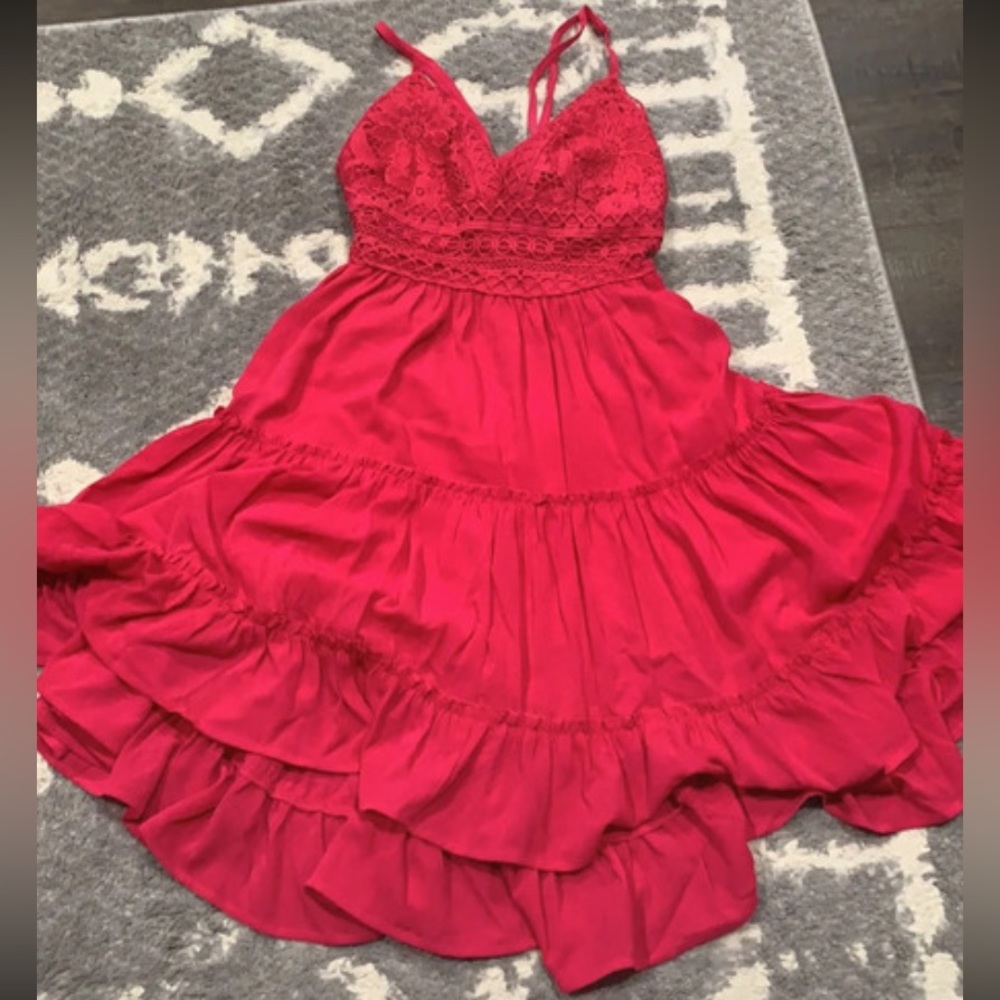 Pink Lily Hot Pink Dress